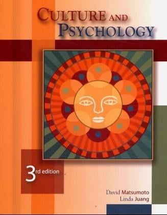 Culture and psychology