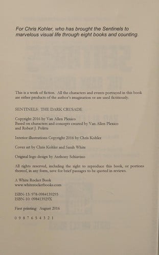 Sentinels: The dark crusade