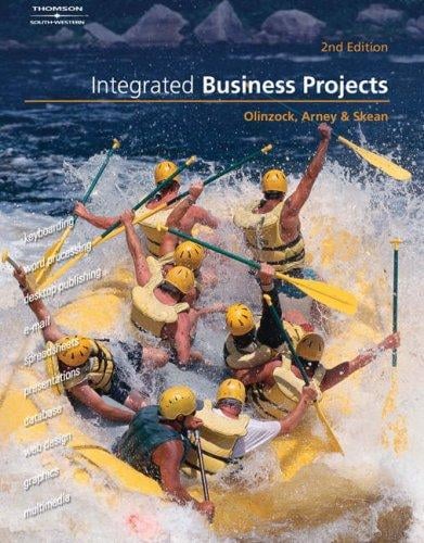 Integrated Business Projects (with CD-ROM)