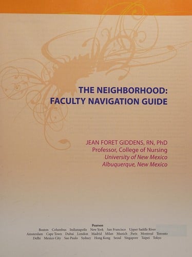 The neighborhood: faculty navigation guide