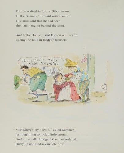 The ridiculous story of Gammer Gurton's needle