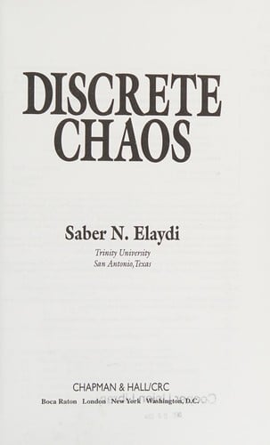 Discrete chaos