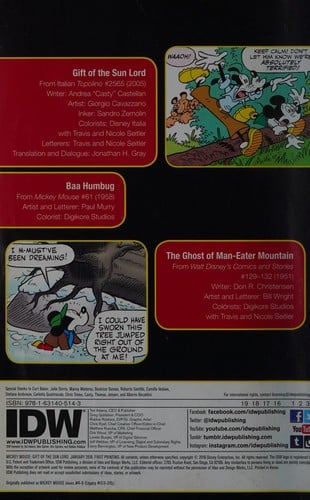 Walt Disney's Mickey Mouse: gift of the Sun Lord