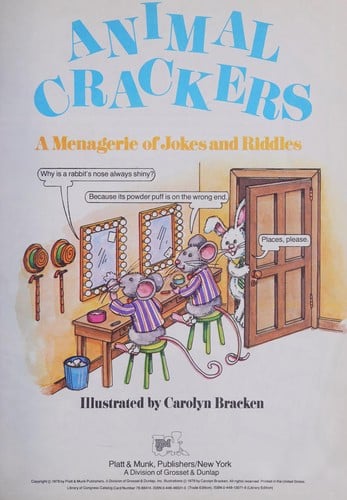 Animal crackers: a menagerie of jokes and riddles