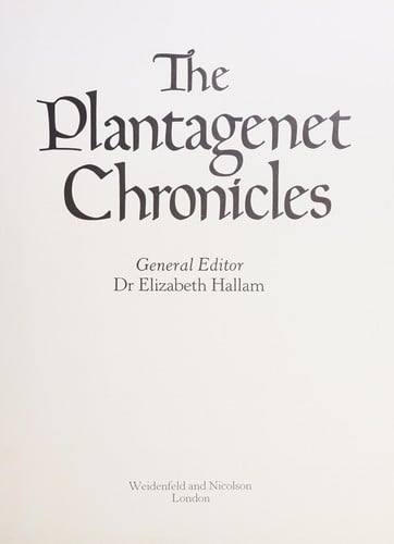 The Plantagenet chronicles