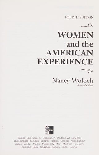 Women and the American experience