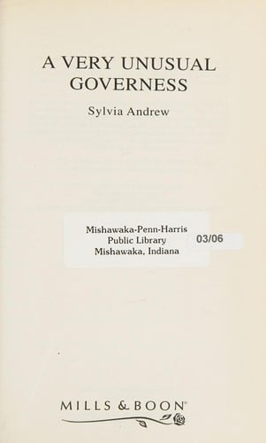 A Very Unusual Governess