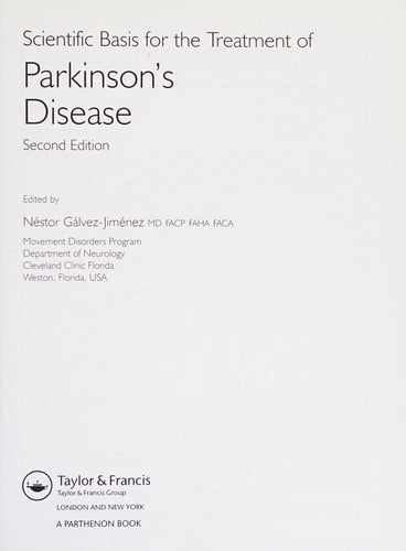 Scientific basis for the treatment of Parkinson's disease