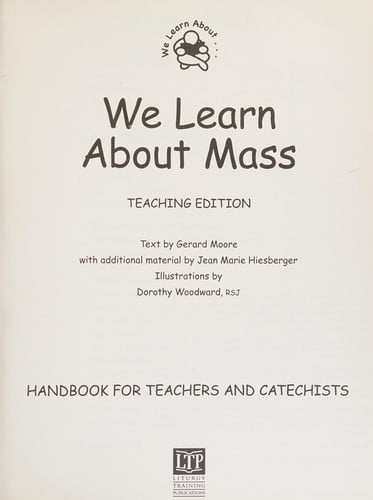 We learn about Mass: teaching edition