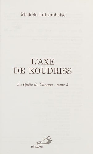 L'axe de Koudriss