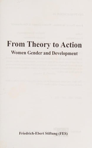 From theory to action: women, gender, and development
