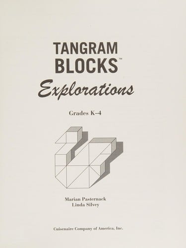 Tanagram Blocks Explorations