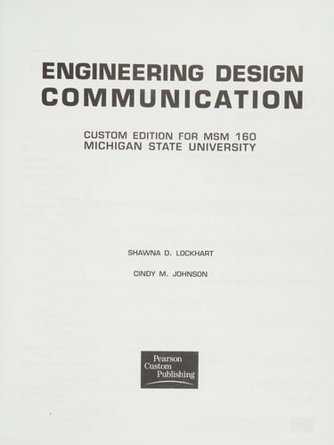 Engineering Design Communication