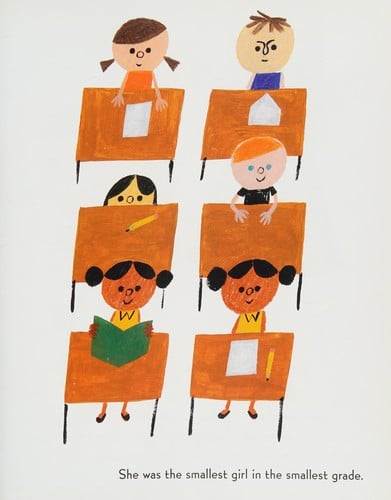 The smallest girl in the smallest grade