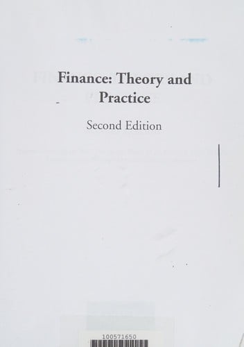 Finance: theory and practice