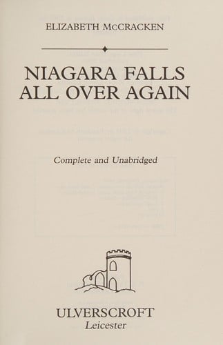 Niagara Falls all over again