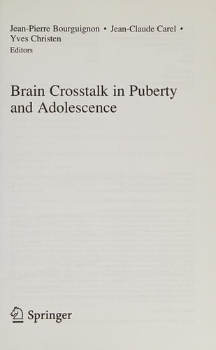 Brain Crosstalk in Puberty and Adolescence