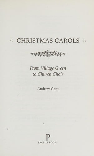 Christmas carols: from village green to church choir
