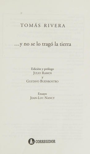 --y no se lo tragó la tierra