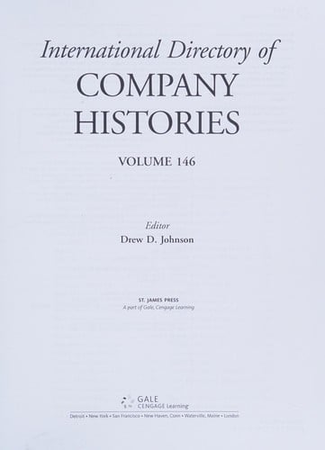 International directory of company histories. Vol. 146