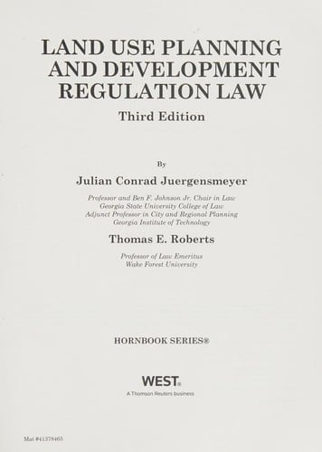 Land Use Planning and Development Regulation Law