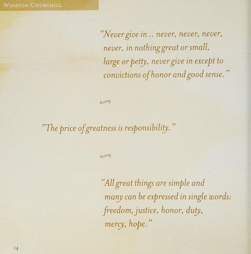 Great quotes from great leaders