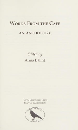 Words from the Café: an anthology