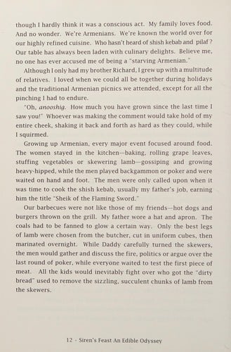 Siren's feast: an edible odyssey