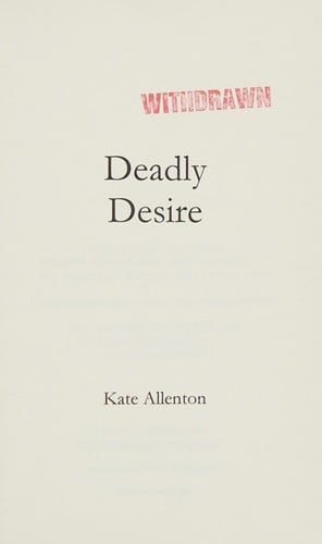 Deadly desire