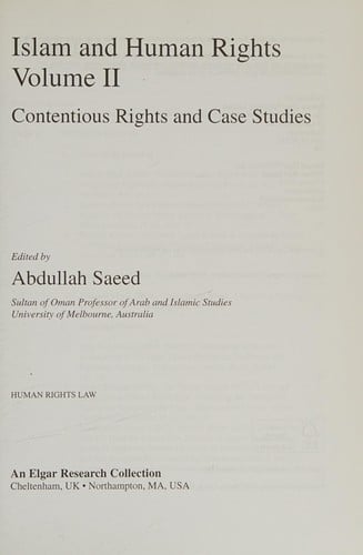Islam and human rights