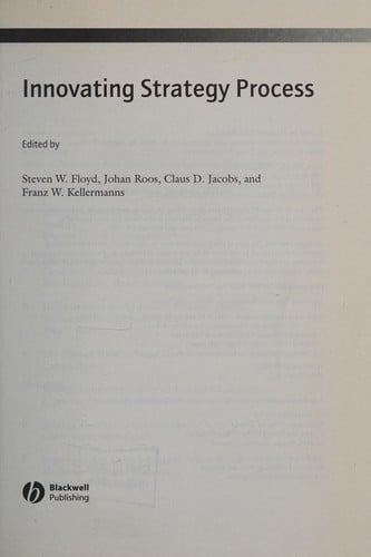 Innovating strategy process