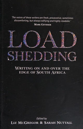 Load shedding: writing on and over the edge of South Africa