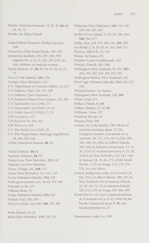 Mothers' Darlings of the South Pacific: The Children of Indigenous Women and U.S. Servicemen, World War II