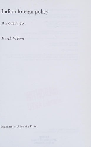 Indian Foreign Policy