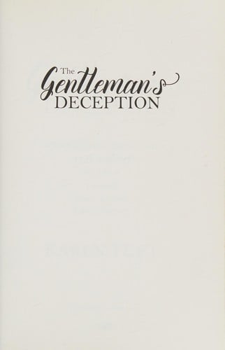 The gentleman's deception: a Regency romance
