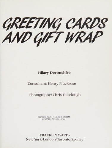 Greeting cards and gift wrap