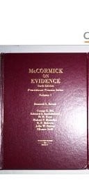McCormick on Evidence