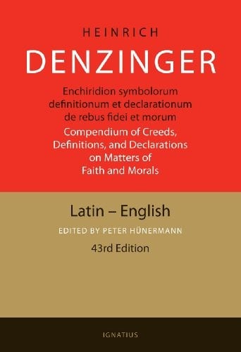 Compendium of creeds, definitions, and declarations on matters of faith and morals