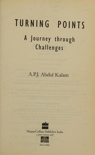 Turning Points: a Journey Through Challanges