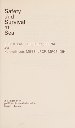Safety and survival at sea