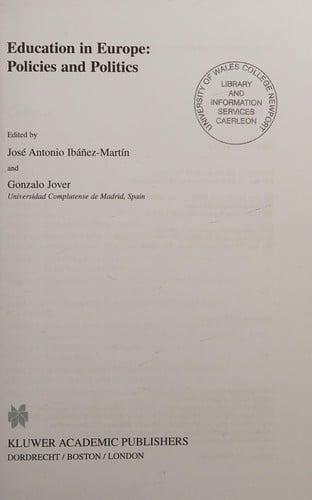 Education in Europe: policies and politics
