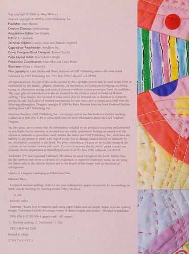 Foolproof machine quilting: learn to use your walking foot--paper cut patterns for no marking, no math--simple stitching for stunning results