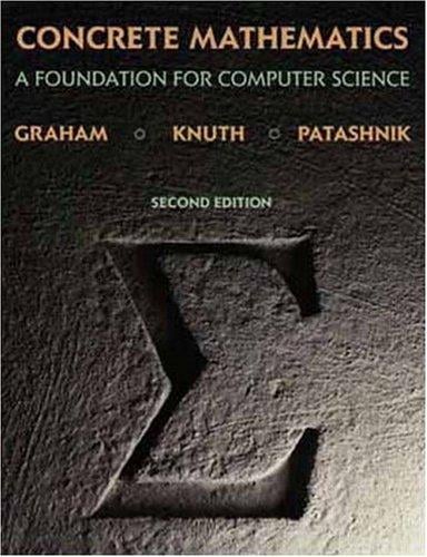 Concrete mathematics: a foundation for computer science