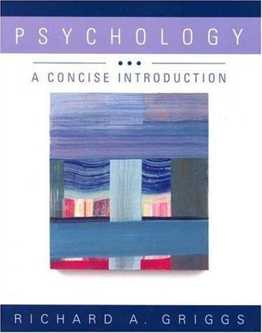 Psychology: A Concise Introduction