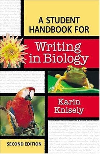 A student handbook for writing in biology