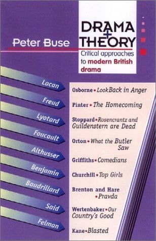 Drama + Theory: Critical Approaches to Modern British Drama