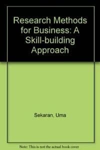 Research methods for business: a skill building approach