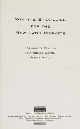 Winning strategies for the new Latin markets