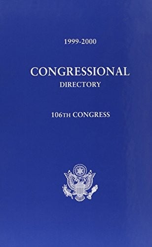 1999-2000 Official Congressional Directory: 106th Congress (Official Congressional Directory)