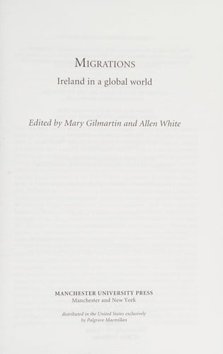 Migrations: Ireland in a Global World